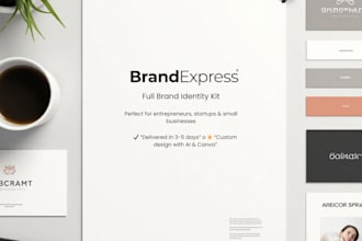 create a unique brand identity with logo and style guide