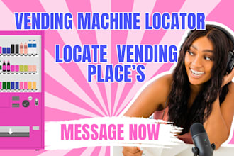 do vending machine locator, vending machine cold calling, vending machine caller