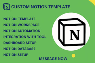 design notion template notion automation formula website for your productivity