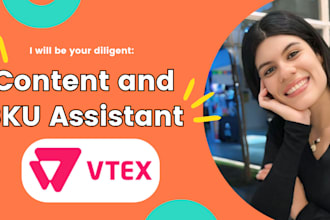 upload and optimize vtex product listings with SEO content