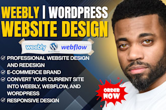 redesign develop weebly webflow wordpress website design weebly website