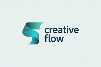 design a minimalistic and futuristic logo for your tech brand for 30 dollar