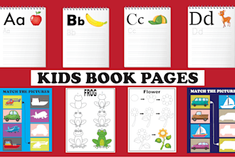 make simple step by step drawing book for kids