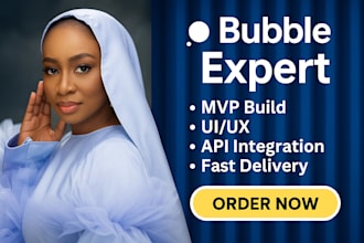 do bubble developer job, build bubble app, bubble io website for you