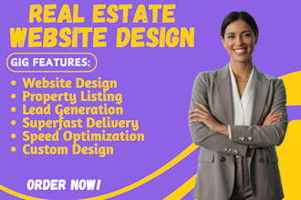 do real estate website design in wordpress, real estate design, design website