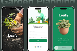 build professional gardening planning app development