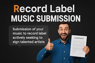 deliver your music to top record labels leaders looking for artist to get signed