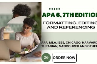 edit and format, apa essays, reports, proposals in 6 hours