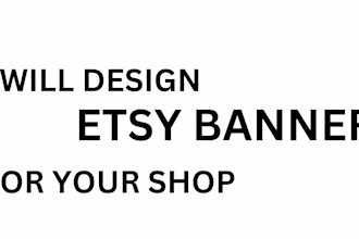 design etsy banner for your shop