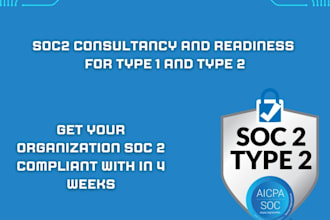 help you prepare for soc 2 type 1 or type 2 audit