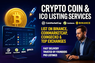 do crypto coin listing token listing ico listing coinmarketcap coingecko binance