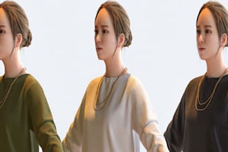 game ready 3d character animation midpoly for unreal engine unity