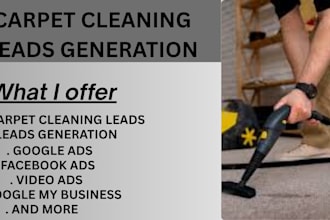carpet cleaning leads, cleaning google ads, home cleaning leads, carpet cleaning