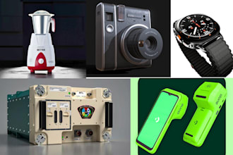 design 3d cad product model, render 3d electronic gadget devices in solidworks