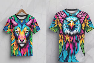 create unique and trendy tshirt designs