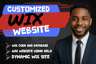 develop advanced wix website using velo, wix code and databases