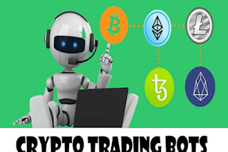 develop coinbase trading bot, crypto ai bot, crypto arbitrage bot, binance bot