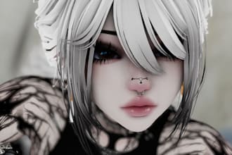 create 3d vrchat avatar, vrc avatar, vrc commission, furry avatar, vr character