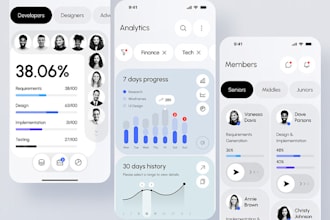 build ai project management app, team collaboration app, meeting scheduling app