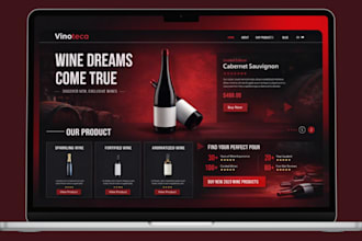 build wine shopify store wine website liquor wine store beverages wine website
