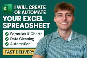 build or automate any excel spreadsheet to save you time