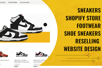 design sneakers shopify store sneakers footwear website shoe reselling website
