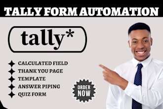 tally form calculate field form logic answer piping thank you page quiz pop up