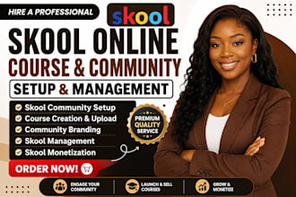 setup skool community skool online community skool community manager skool