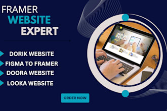 design dorik website dora website framer redesign figma website to dorik