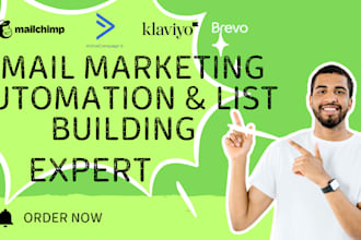 setup brevo mailchimp activecampaign  email automation workflow list building