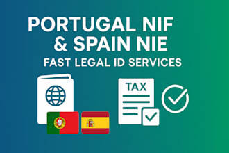 help you get your portugal nif or spain nie for tax and residency