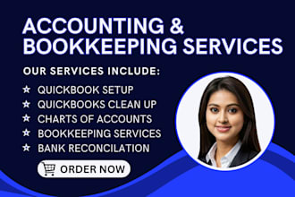 do quickbooks clean up, setup and reconcile books in quickbooks online