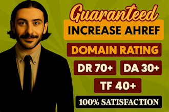 increase moz da domain authority increase domain rating da dr majestic tf cf
