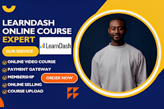 build lms video course on learndash cloud learndash blocksy theme cartflows