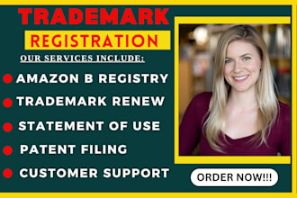 trademark registration usa, uk, canada, india, eu and amazon brand registry