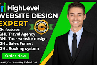 build gohighlevel travel website gohighlevel tour website with booking system