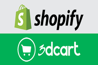 build 3d cart shift4shop woocommerce ecommerce website design shopify website