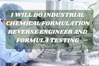 do industrial chemical formulation reverse engineer and formula testing