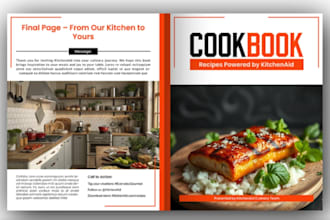 write cookbook receipe book, ebook amazon kdp ebook and book formatting