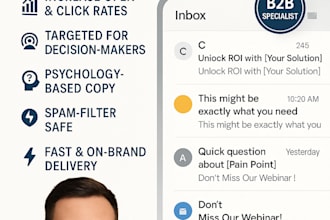 high converting b2b email subject lines for better open rate