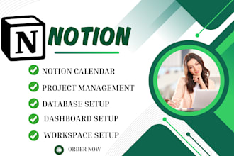 notion template, notion dashboard workspace, notion workflow, notion planner
