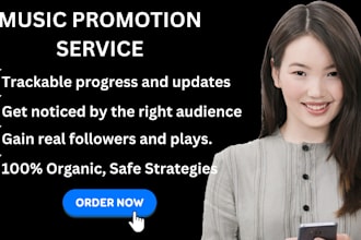 do music promotion, soundcloud, deezer, pandora music, apple music promotion