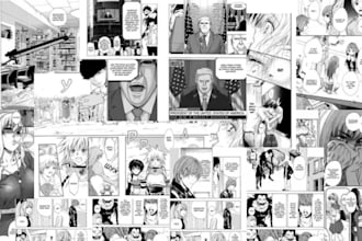 draw manga illustration, manhwa animation comic book nsfw dark fantasy graphic