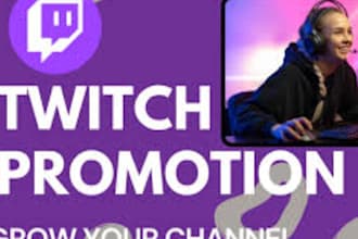 promote your twitch live stream formore live viewers