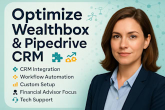 help financial advisors connect and optimize wealthbox CRM, pipedrive