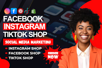 set up instagram product catalog, shopping feed, pixel meta shop facebook ads
