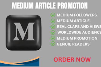 do viral promotion on your medium articles