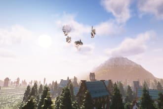 make high quality minecraft map for you