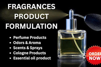 formulate perfume, scents, fragrance oil blend, cologne product,auras and aromas