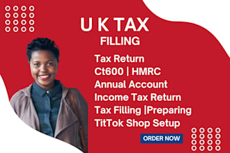 file your UK company accounts tax return vat self assessment and quickbooks